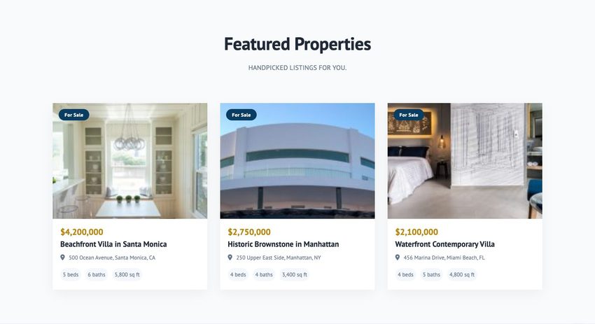 Featured Properties