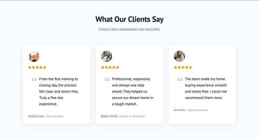 Testimonials