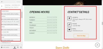 WordPress Dance Studio Pro Theme - Image 8